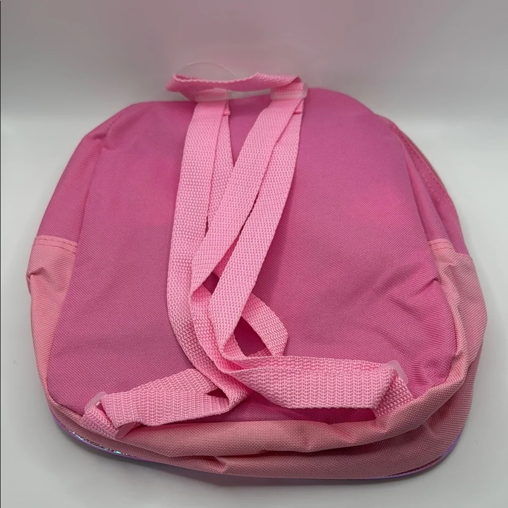 Girl's Pink Minnie Mouse Backpack With Accessories